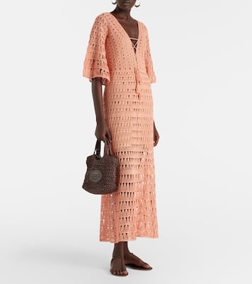 Midikleid aus Häkelstrick | Anna Kosturova