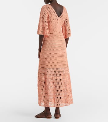 Midikleid aus Häkelstrick | Anna Kosturova