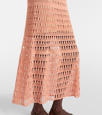 Midikleid aus Häkelstrick | Anna Kosturova