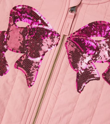 Juno padded sequined bomber jacket | Konges Sløjd