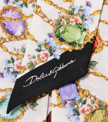 DG silk scarf | Dolce&Gabbana