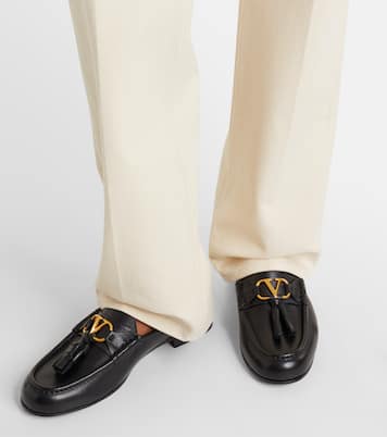 Mules VLogo in pelle | Valentino Garavani