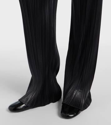 Pleated straight pants | Phoebe Philo