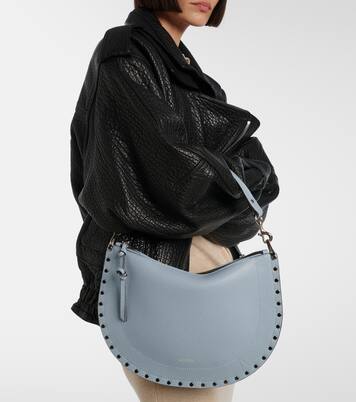 Oskan Small leather shoulder bag | Isabel Marant