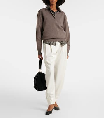 Wool and cashmere polo sweater | Róhe