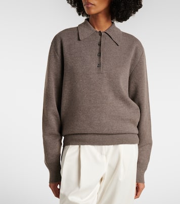 Wool and cashmere polo sweater | Róhe