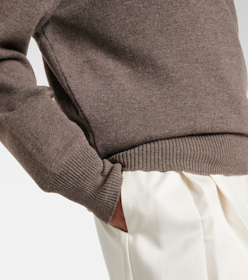 Wool and cashmere polo sweater | Róhe