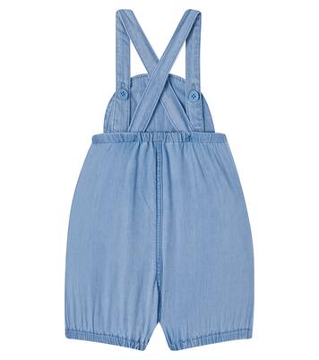 Baby Bug cotton chambray overalls | Stella McCartney Kids