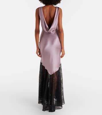 Silk-blend gown | Nina Ricci