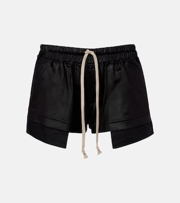 DRKSHDW Fog satin shorts | Rick Owens