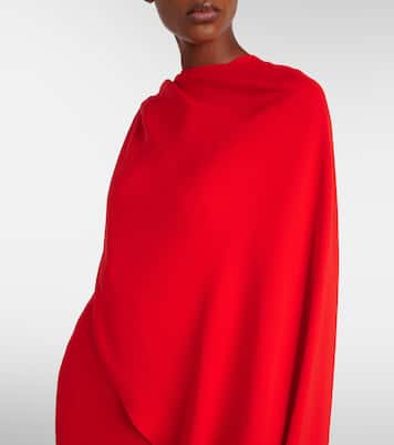 Open-back caped gown | Balenciaga