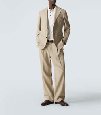 Loafers Woven aus Leder | Magnanni