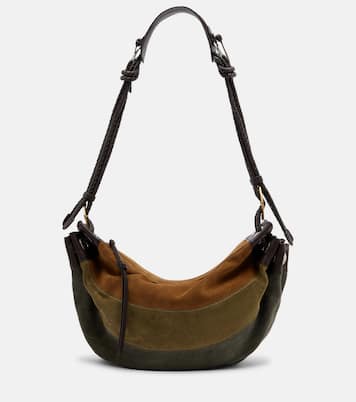 Maia Medium patchwork suede shoulder bag | Isabel Marant