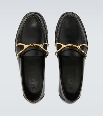 Mocassins Wishbone en cuir | McQueen