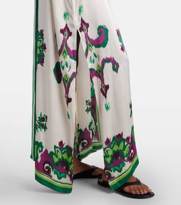 Sol花卉缎布罩衫裙 | Poupette St Barth