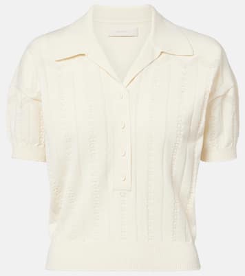 Polohemd Acme aus Pointelle-Strick | Faithfull