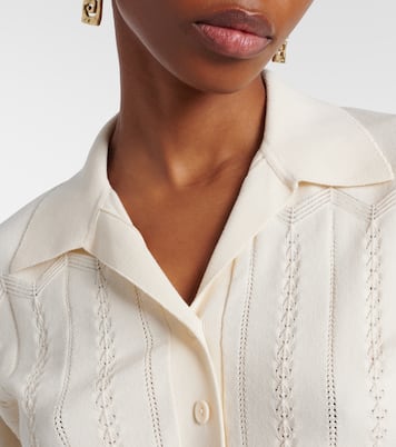 Polohemd Acme aus Pointelle-Strick | Faithfull