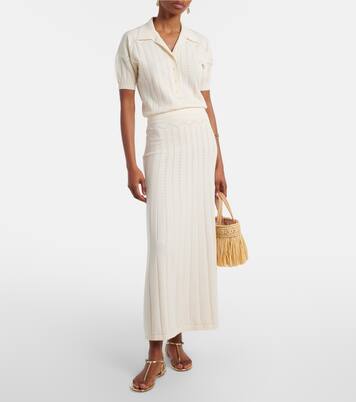 Polohemd Acme aus Pointelle-Strick | Faithfull