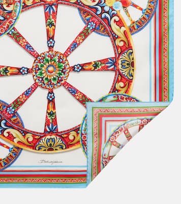 Sciarpa Carretto in twill di seta | Dolce&Gabbana