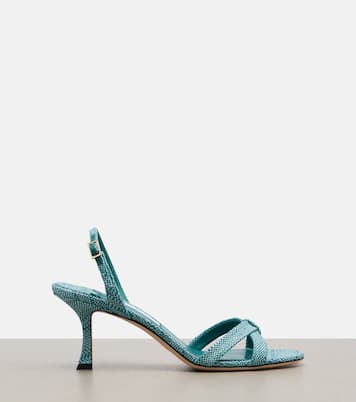 Elsy编织露跟凉鞋 | Jimmy Choo