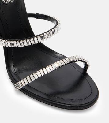 Cleo Spark embellished leather sandals | Rene Caovilla
