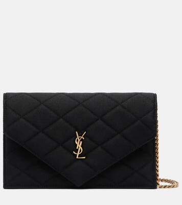 Paris Mini quilted satin shoulder bag | Saint Laurent