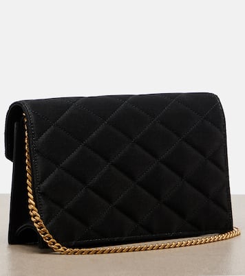 Paris Mini quilted satin shoulder bag | Saint Laurent
