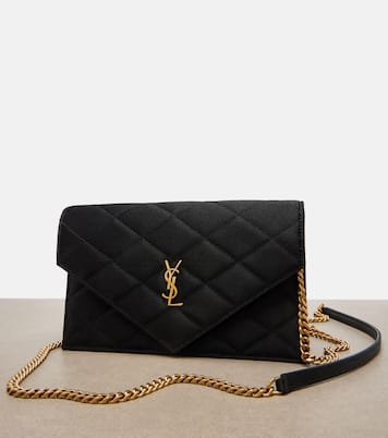 Paris Mini quilted satin shoulder bag | Saint Laurent