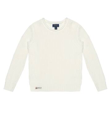 Ribbed cotton sweater | Polo Ralph Lauren Kids