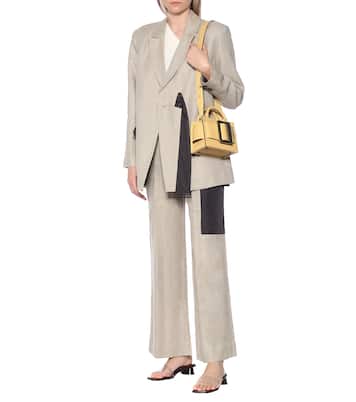 Pantalon ample en lin | Ganni