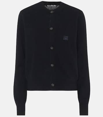 Cardigan Face aus Wolle | Acne Studios