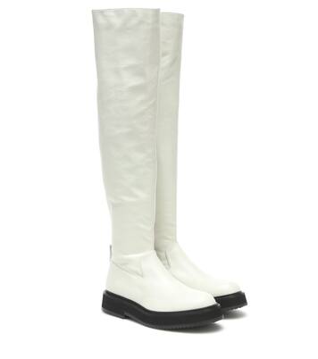 Overknee-Stiefel aus Leder | Joseph