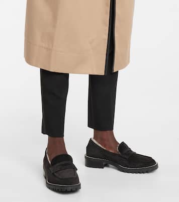 Loafers Deanna aus Veloursleder | Jimmy Choo