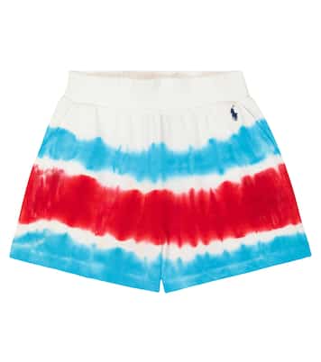 Tie-dye cotton shorts | Polo Ralph Lauren Kids