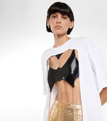 Verziertes T-Shirt aus Baumwolle | Christopher Kane