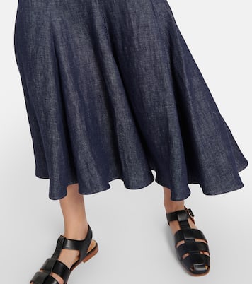 Linen maxi skrit | Gabriela Hearst