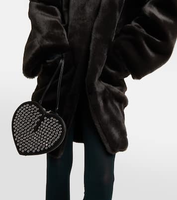 Mantel mit Leder | Alaïa