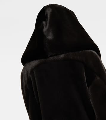 Mantel mit Leder | Alaïa