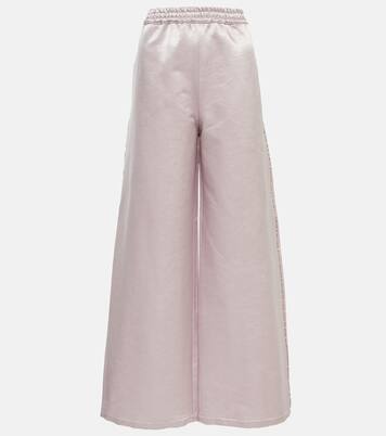 Pantalon ample en coton mélangé | Acne Studios