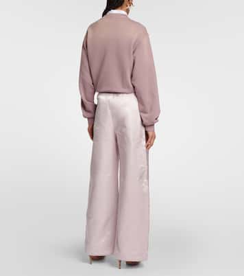 Pantalon ample en coton mélangé | Acne Studios
