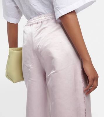 Pantalon ample en coton mélangé | Acne Studios