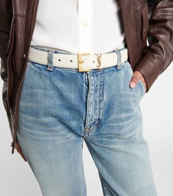Ceinture Cassandre en cuir | Saint Laurent