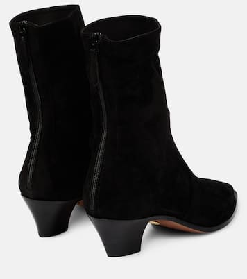 Ankle Boots Brunswick aus Veloursleder | Aquazzura