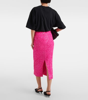 Midirock mit Pailletten | Rotate