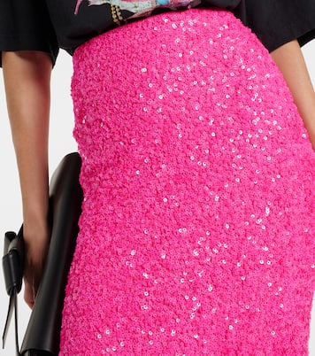 Midirock mit Pailletten | Rotate