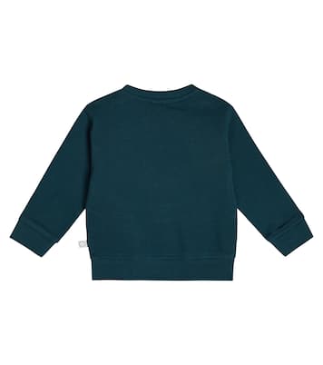 Printed cotton jersey sweatshirt | Stella McCartney Kids
