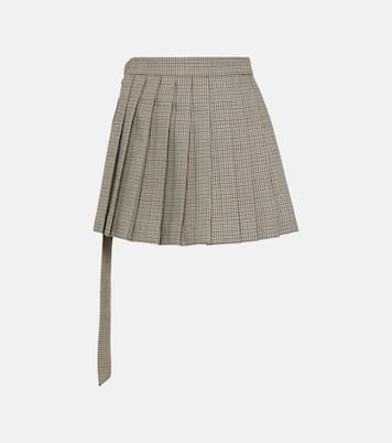 Minirock aus Schurwolle | Ami Paris