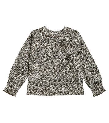 Dorina floral cotton shirt | Bonpoint