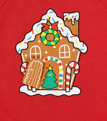 Sweat-shirt imprimé en coton | Stella McCartney Kids