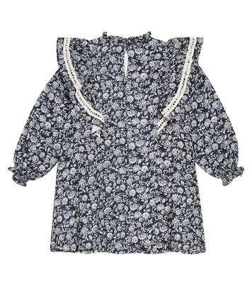 Adelaine floral lace-trimmed dress | The New Society